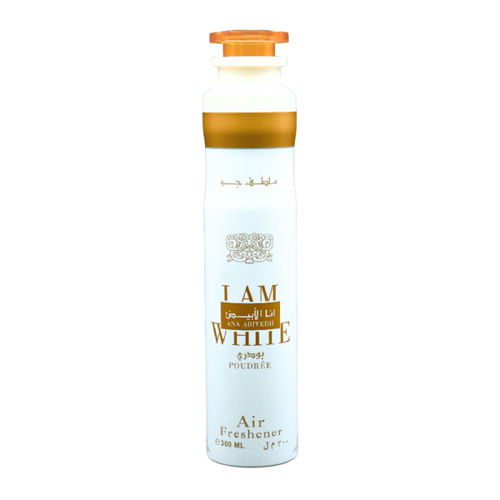 LATTAFA AIR FRESHENER 300ML I AM WHITE -ANA ABIYEDH - POUDREE PCS