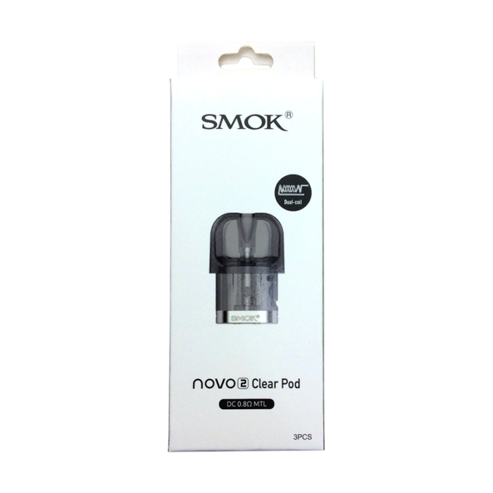 SMOK NOVO 2 CLEAR POD DC 0.8MTL