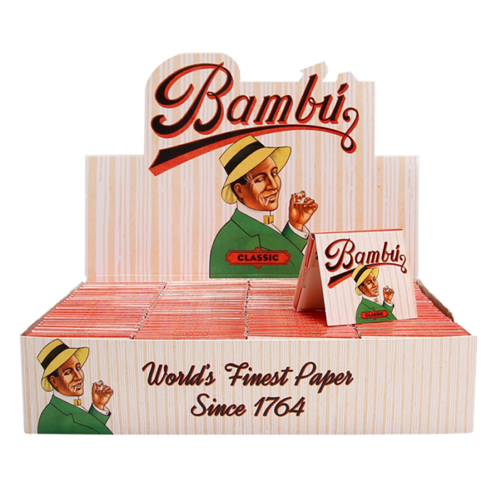 SMALL BAMBU ROLLING PAPER 100 PER BOX