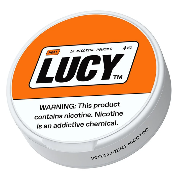 LUCY NICOTINE POUCH - HEAT 4MG - 5-CT