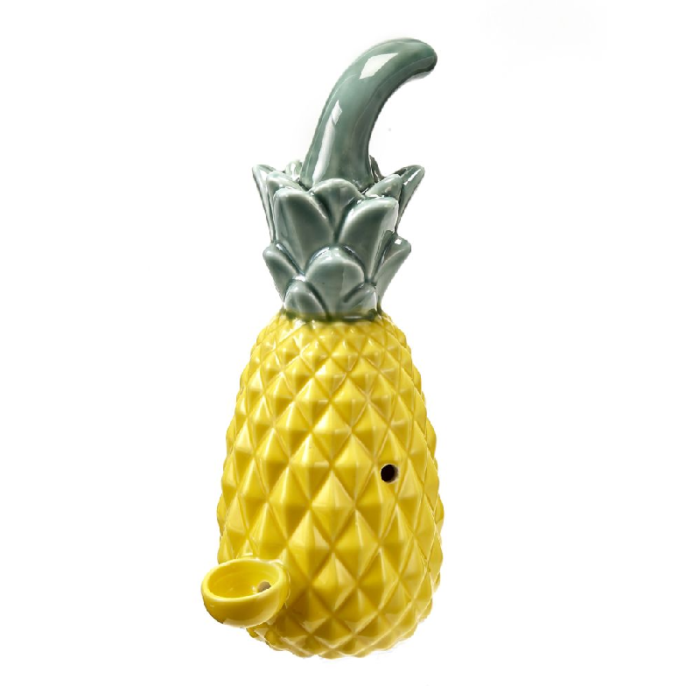 FASHION CRAFT CERAMIC PINEAPPLE PIPE (82407)