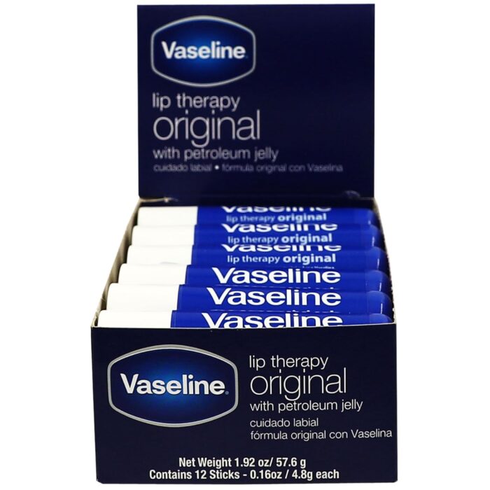 VASELINE LIP THERAPY - PACK OF 12