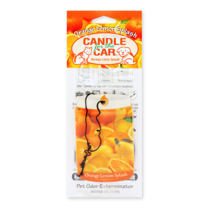TOP ORANGE LEMON SPLESH CAR HANGERS