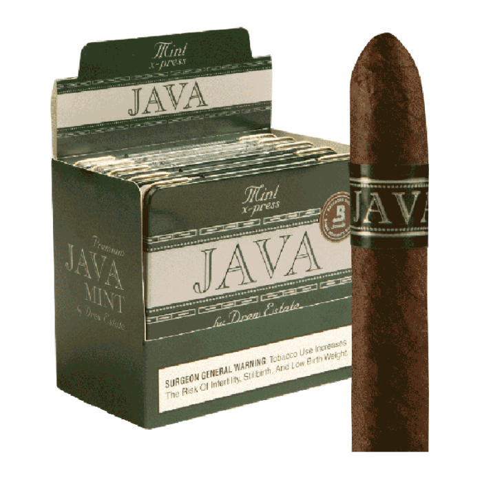 RP JAVA MINT X-PRESS (4X32) UNIT OF 50 (5 TINS OF 10)