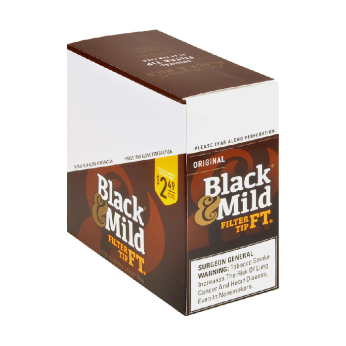 BLACK & MILD F/TIP PP $2.49 ORIGINAL