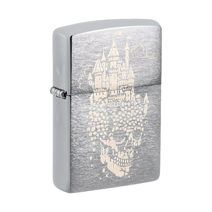 ZIPPO 200 SKULL CASTLE DESIGN