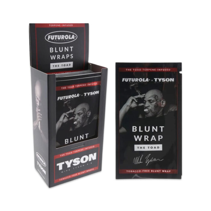 FUTUROLA TYSON RANCH THE TOAD - TERPENE-INFUSED BLUNT WRAPS 2.0 - 25CT