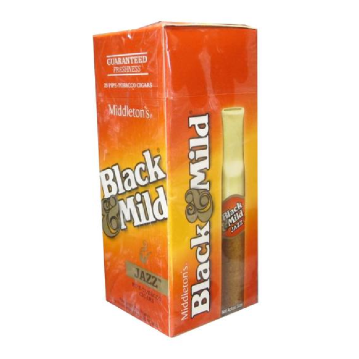 BLACK & MILD JAZZ 25CT