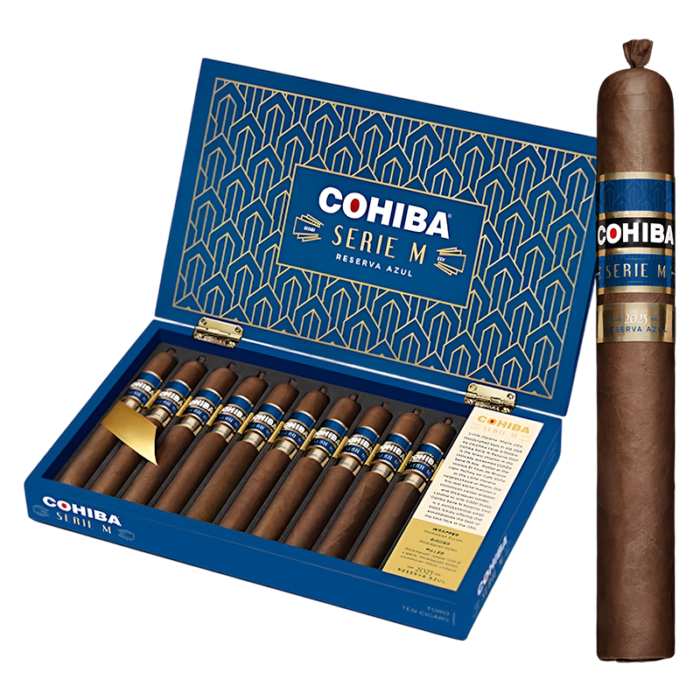 COHIBA SERIE M RESERVA AZUL TORO (6X52) BOX OF 10