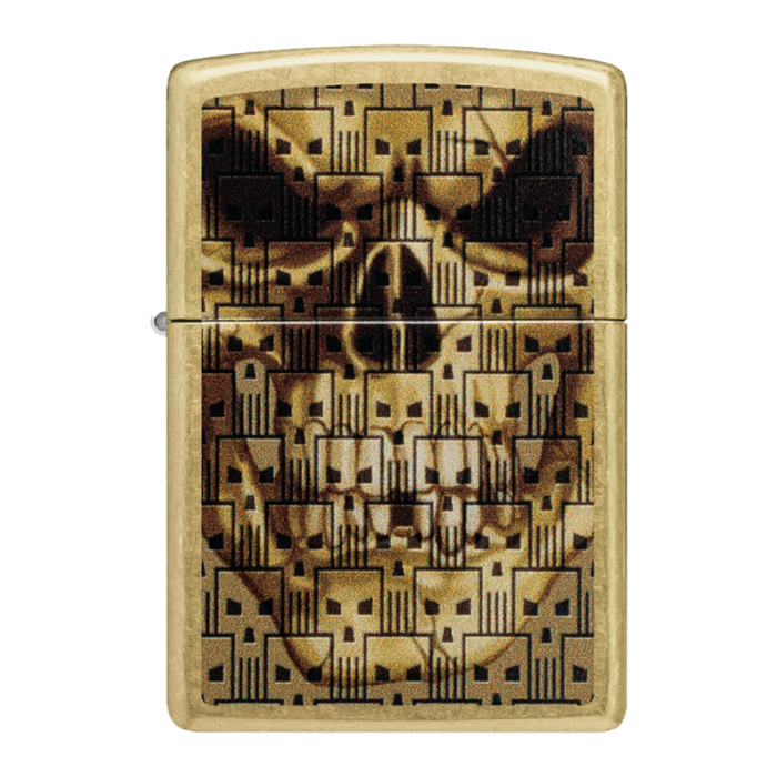 ZIPPO 48267 SKULL DESIGN