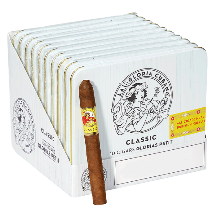 LGC GLORIAS PETIT 100CT (10 TINS OF 10)