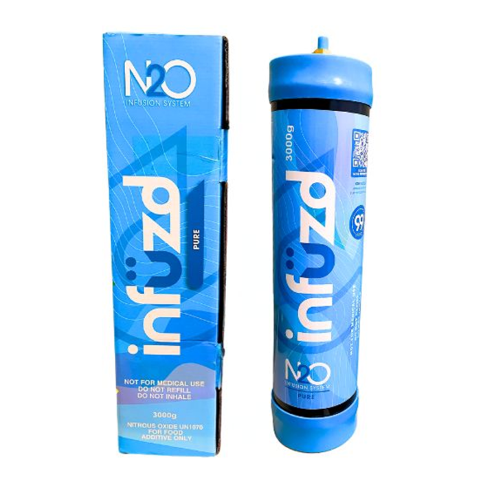 INFUZD WHIP 3000G (4.5L) LARGE TANK PURE - UNFLAVORED BOX OF 1