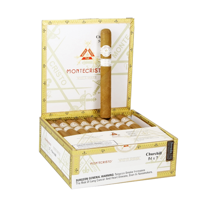 MONTECRISTO WHITE CHURCHILL (54X7) BOX OF 10