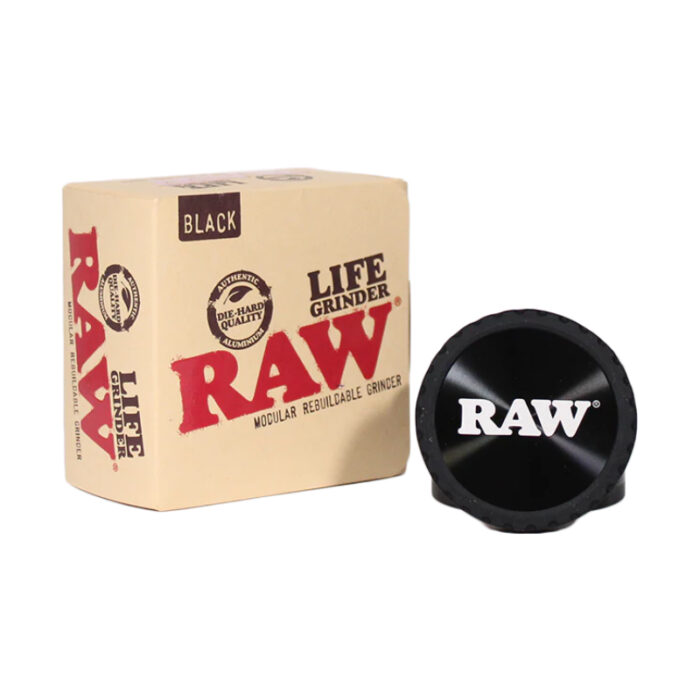 RAW LIFE MODULAR REBUIDABLE GRINDER BLACK