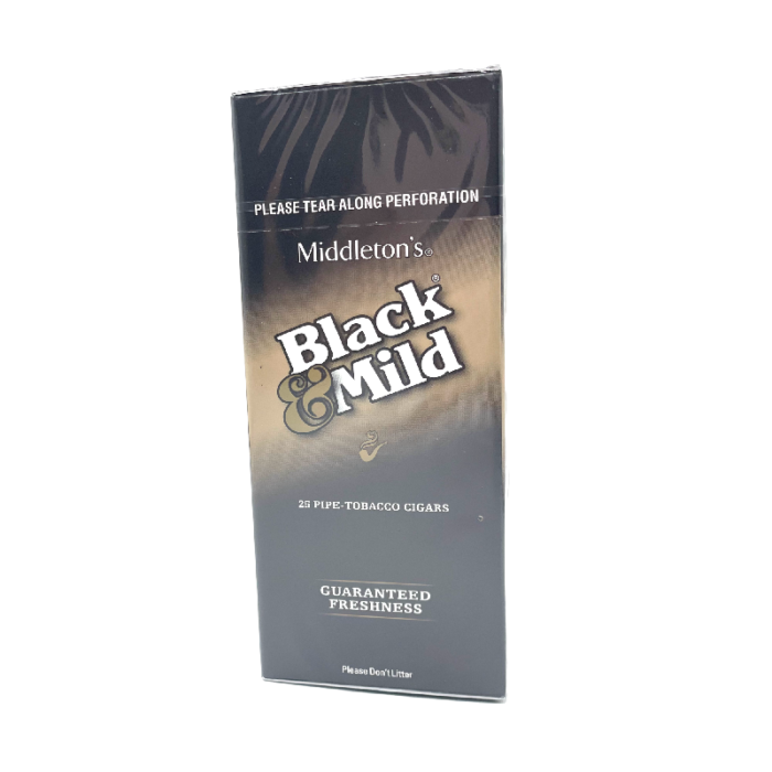 BLACK & MILD ORIGINAL PLASTIC TIP 25CT