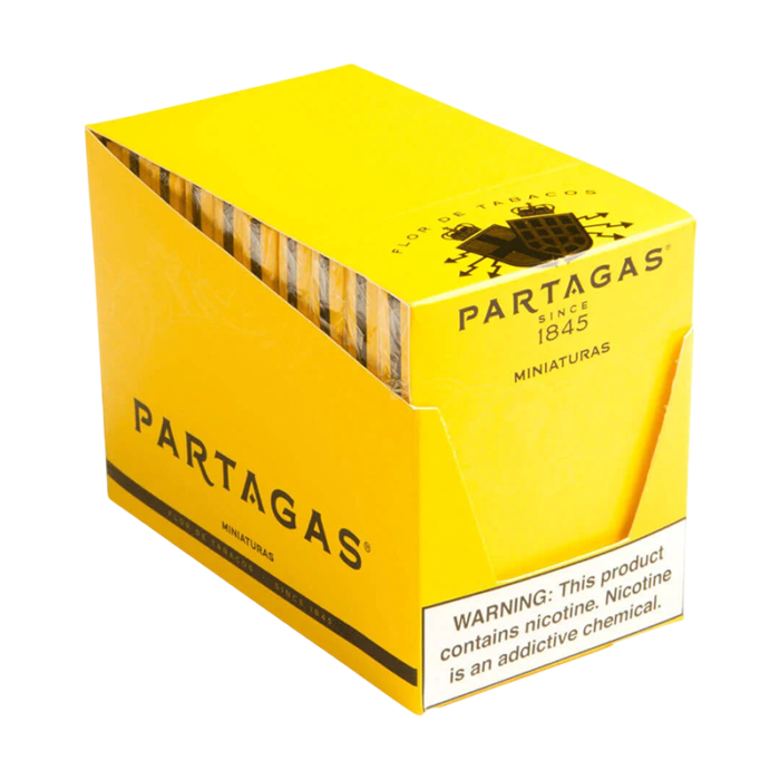 PARTAGAS MINIATURAS 80CT (10 TINS OF 08)