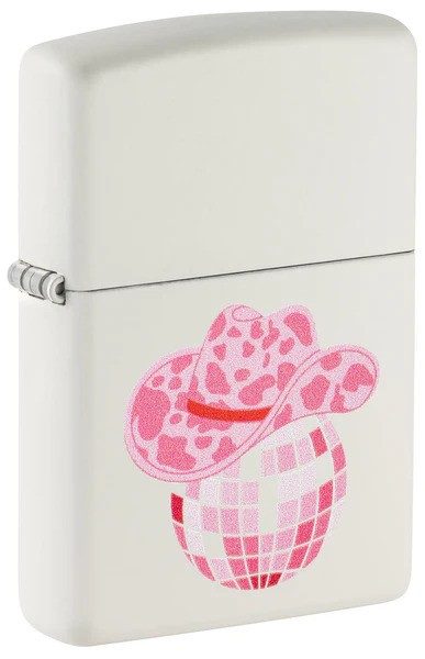 ZIPPO 214 COWBOY DISCO DESIGN