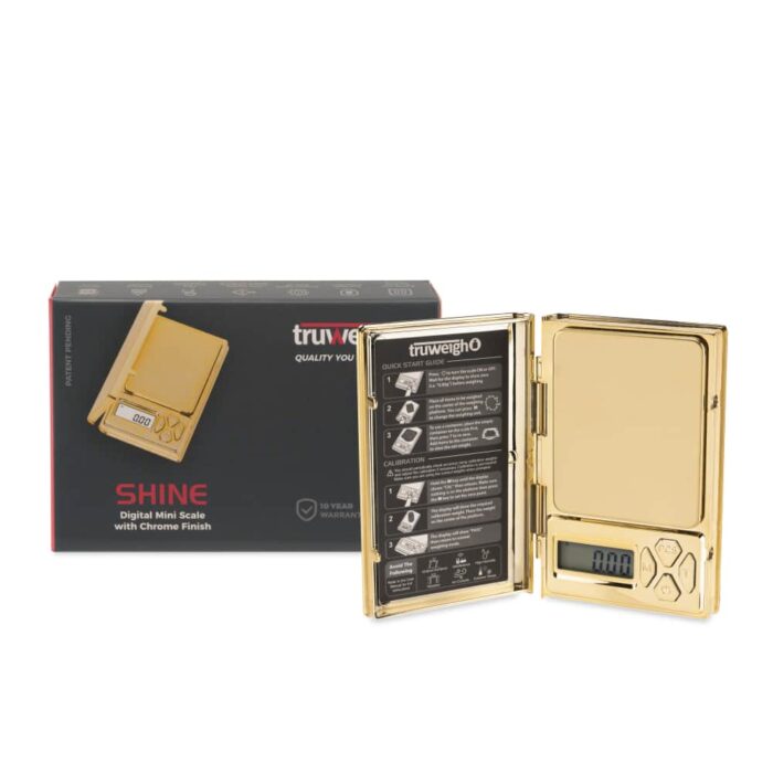 TRUWEIGH SCALE SHINE 100G X 0.01G GOLD