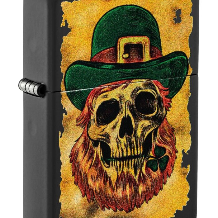 ZIPPO 218 LEPRECHAN SKULL DESIGN