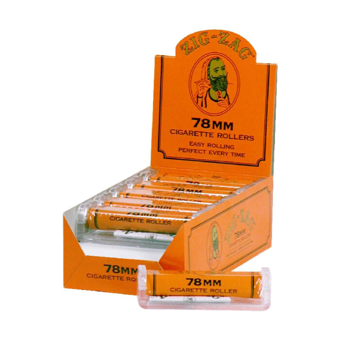 ZIG ZAG ROLLING MACHINE 78MM - 12CT DISPLAY