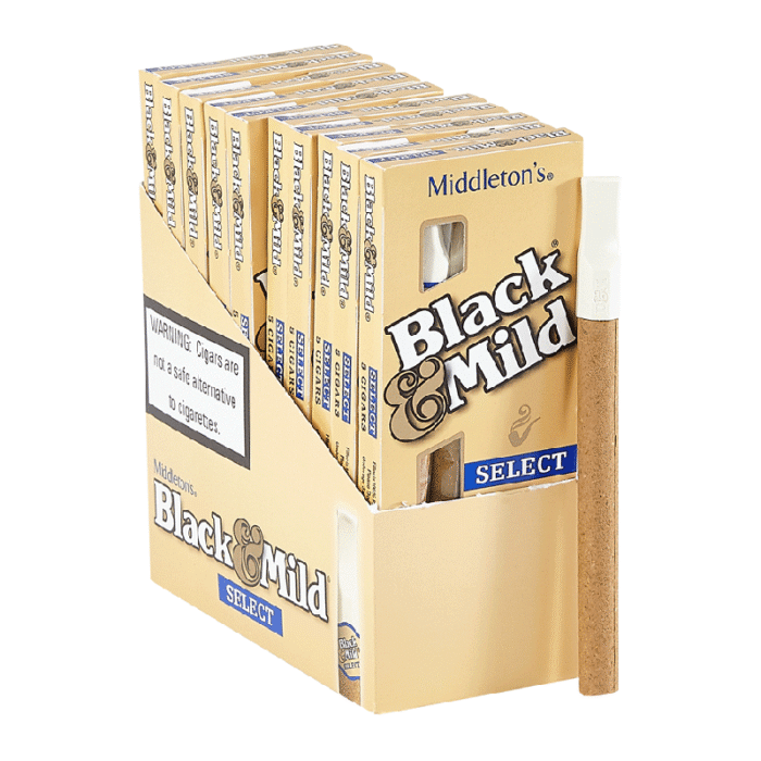 BLACK & MILD SELECT 10/5PK