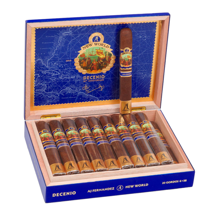 NEW WORLD DECENIO GORDO (6X58) BOX OF 20
