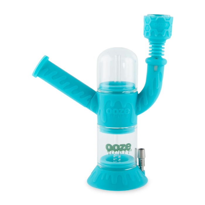 OOZE CRANIUM SILICONE WATER PIPE & NECTAR COLLECTOR