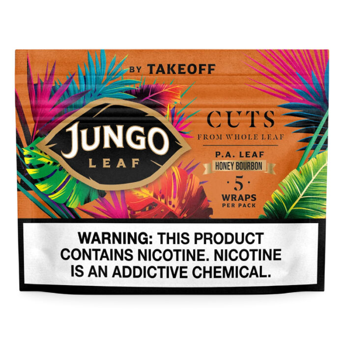 JUNGO LEAF CUTS 5PK - HONEY BOURBON