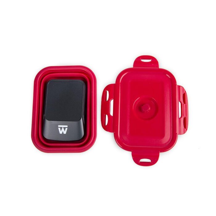 TRUWEIGH SCALE MINI CRIMSON WITH COLLAPSIBLE BOWL 100G X 0.01G RED