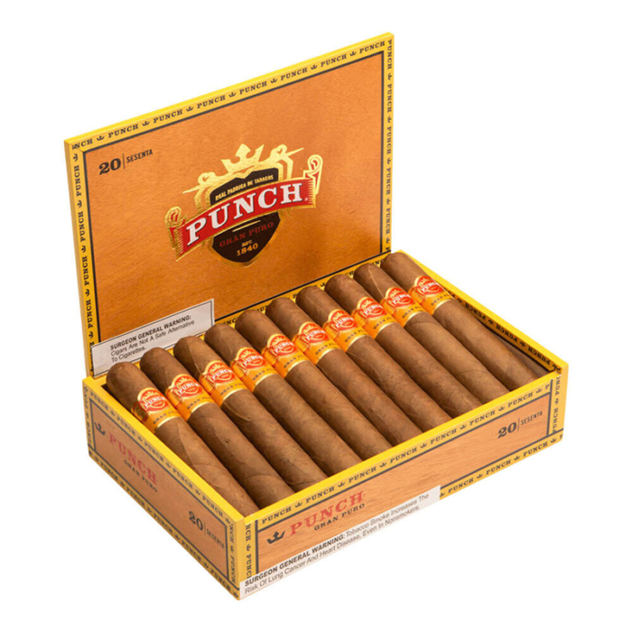 PUNCH GRAN PURO SESENTA (6X60) BOX OF 20