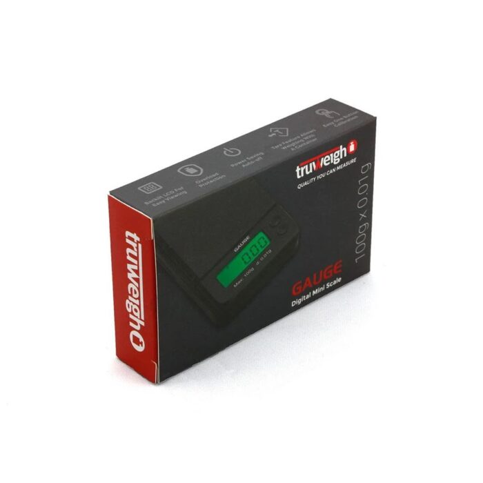 TRUWEIGH SCALE GAUGE 100G X 0.01G BLACK