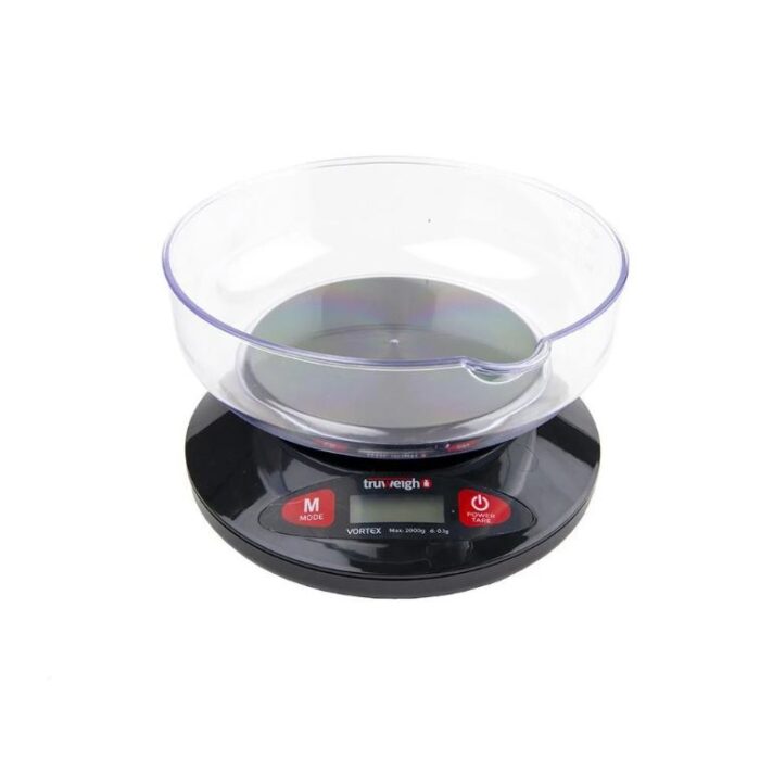 TRUWEIGH SCALE VORTEX 2000G X 0.1G BLACK