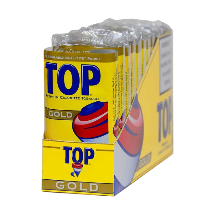 TOP POUCH  12 CT OF 0.6 OZ.-GOLD