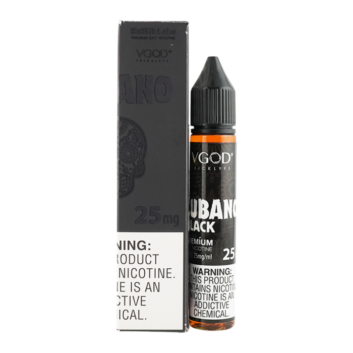 VGOD SALT CUBANO BLACK 30ML (BOLD CREAMY CIGAR)