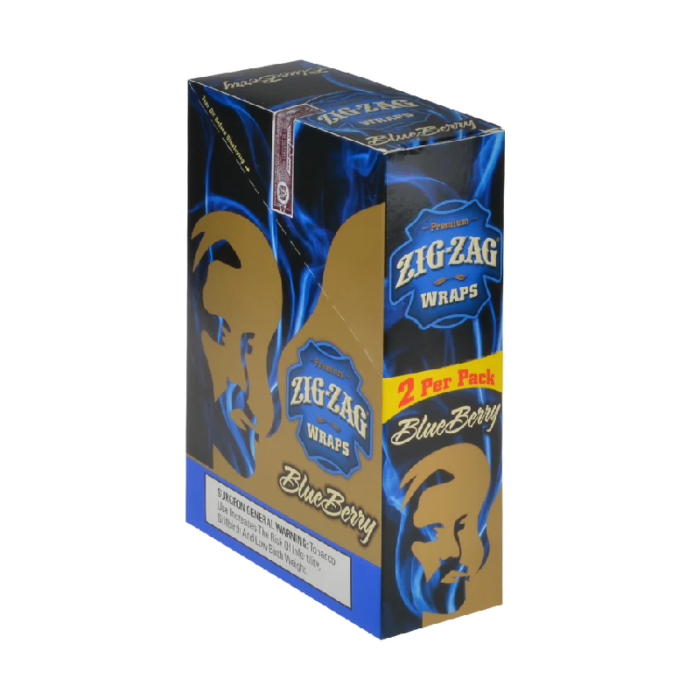 ZIGZAG 2/2PK/25CT BLUEBERRY
